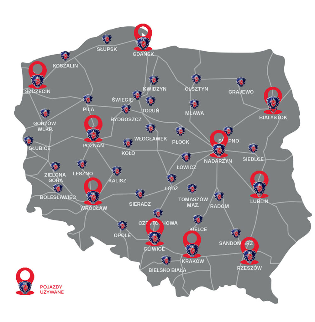 pojazdy używane Scania